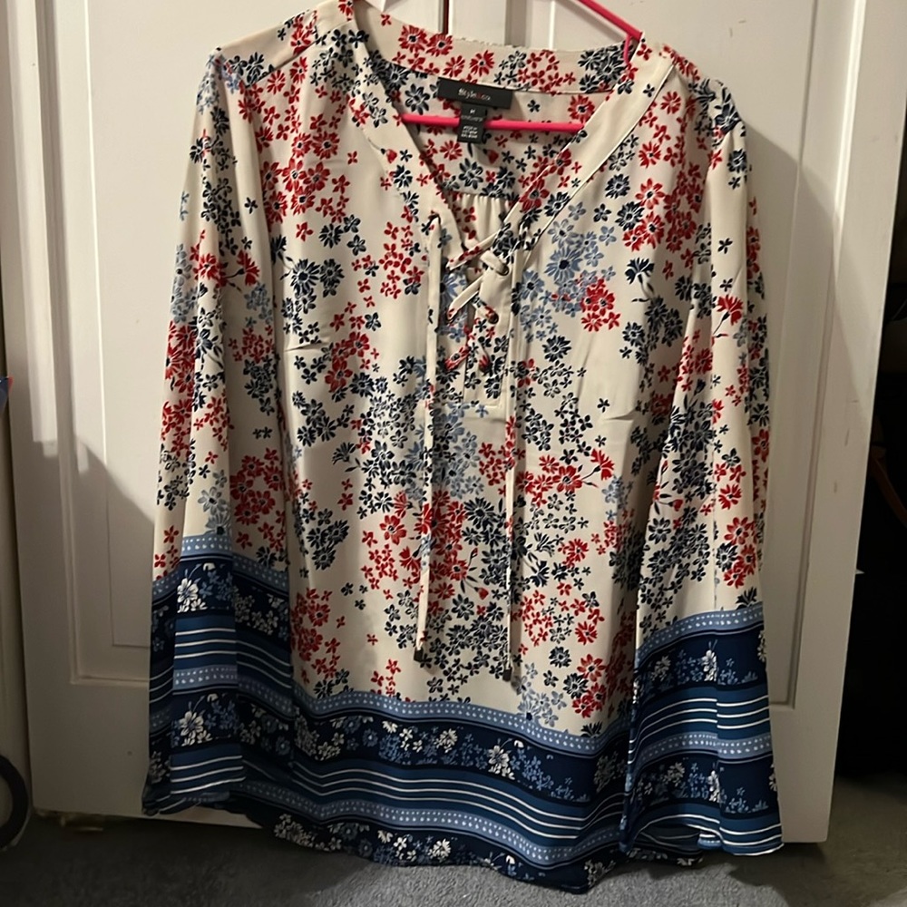 Floral blouse